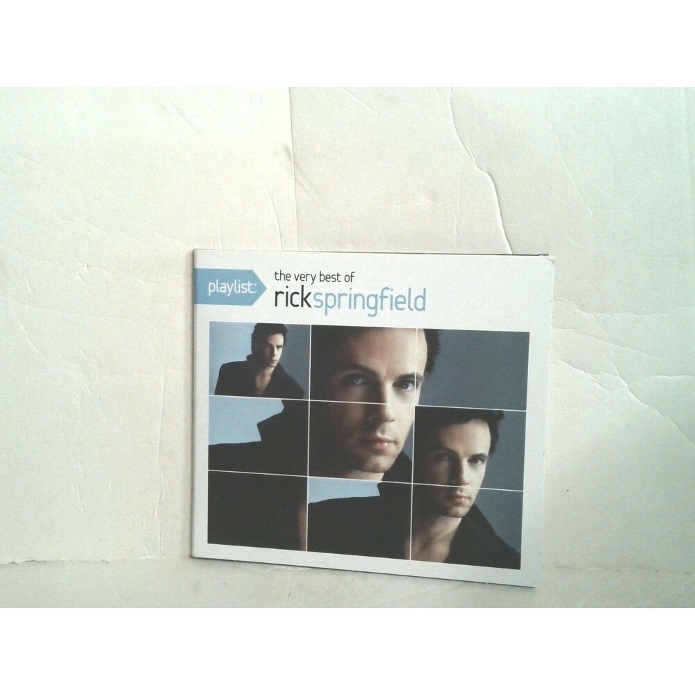 Playlist: The Very Best of Rick Springfield CD 2008 Sony Music Digipak